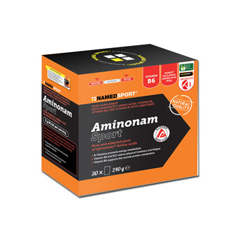 AMINONAM SPORT POLVERE 30BUSTE DA 8 G - goldeneffe.it