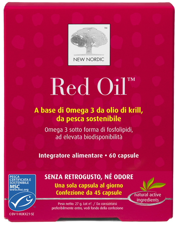RED OIL 60 CAPSULE - goldeneffe.it