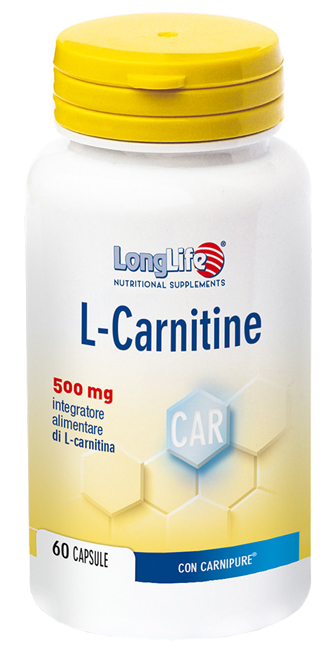 LONGLIFE L-CARNITINE 60 CAPSULE DI GELATINA DA 960 MG - goldeneffe.it