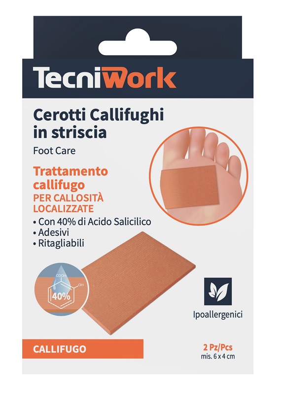 CEROTTI CALLIFUGHI IN STRISCIA CONFEZIONE DA 2 PEZZI - goldeneffe.it