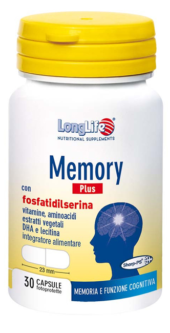 LONGLIFE MEMORY PLUS 30 CAPSULE FOTOPROTETTE - goldeneffe.it
