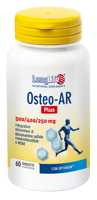LONGLIFE OSTEO-AR PLUS 60 TAVOLETTE RIVESTITE - goldeneffe.it