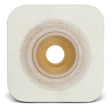 PLACCA CONVESSA NATURA+ PRETAGLIATA 19 MM FLANGIA 45 MM DURAHESIVE E CEROTTO MICROPOROSO 5 PEZZI - goldeneffe.it