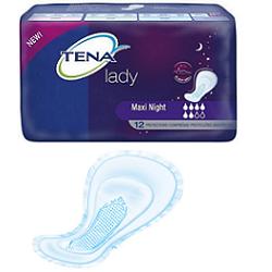 PANNOLONE SAGOMATO TENA DISCREET MAXI NIGHT 12 PEZZI - goldeneffe.it