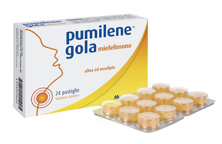PUMILENE GOLA MIELE LIMONE 24 PASTIGLIE - goldeneffe.it