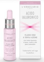 ACIDO IALURONICO FLUIDO VISO A TRIPLA AZIONE TRATTAMENTO ANTIAGE MULTIATTIVO 28 ML - goldeneffe.it