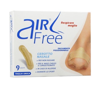 AIRFREE CEROTTO NASALE 9PEZZI - goldeneffe.it