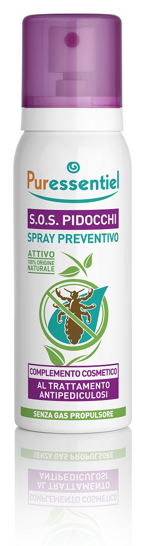 PURESSENTIEL SOS PIDOCCHI SPRAY PREVENTIVO 75 ML - goldeneffe.it