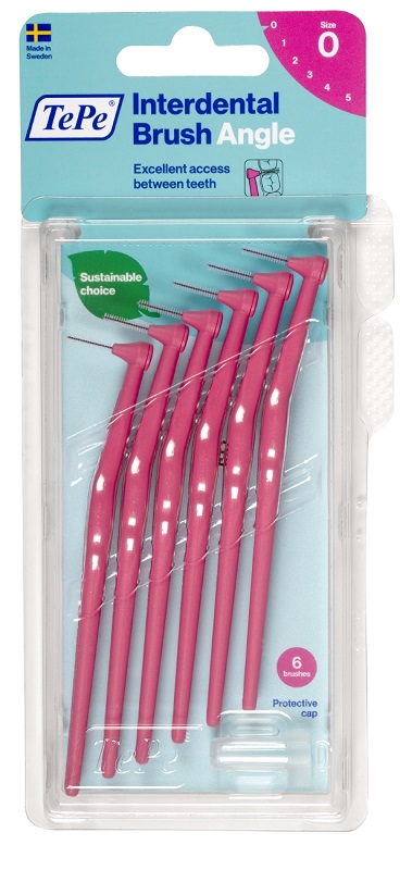 TEPE ANGLE SCOVOLINO ROSA 0,4MM 6 PEZZI - goldeneffe.it