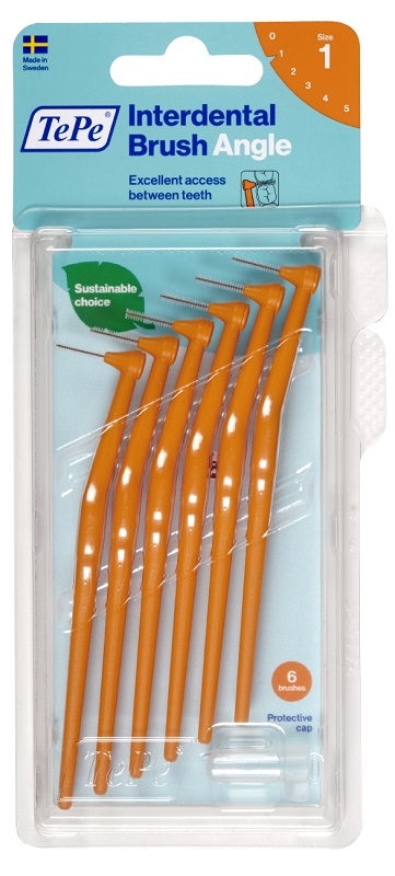 TEPE ANGLE SCOVOLINO ARANCIO 0,45MM 6 PEZZI - goldeneffe.it