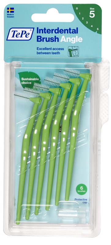 TEPE ANGLE SCOVOLINO VERDE 0,8MM 6 PEZZI - goldeneffe.it