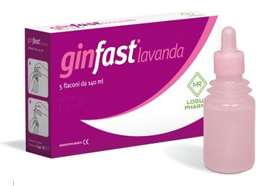 LAVANDA VAGINALE GINFAST CONFEZIONE DA 5 FLACONCINI DA 140ML - goldeneffe.it