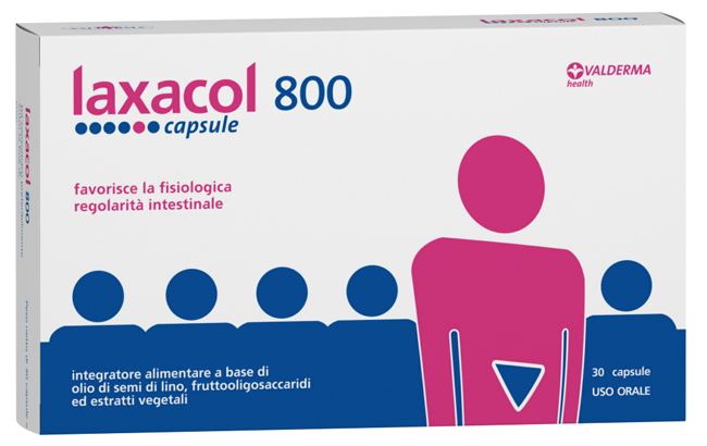 LAXACOL 800 30 CAPSULE - goldeneffe.it