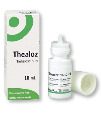 THEALOZ SOLUZIONE OCULARE FLACONE 10ML - goldeneffe.it