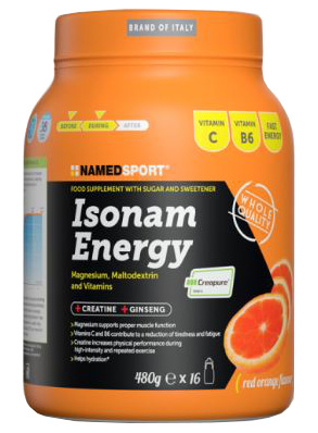 ISONAM ENERGY ORANGE POLVERE 480 G - goldeneffe.it