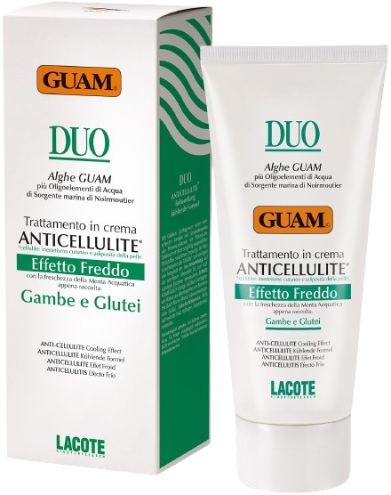 GUAM DUO ANTICELLULITE EFFETTO FREDDO 200 ML - goldeneffe.it