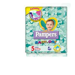 PAMPERS BABY DRY JUNIOR PACCO DOPPIO 46 PEZZI - goldeneffe.it