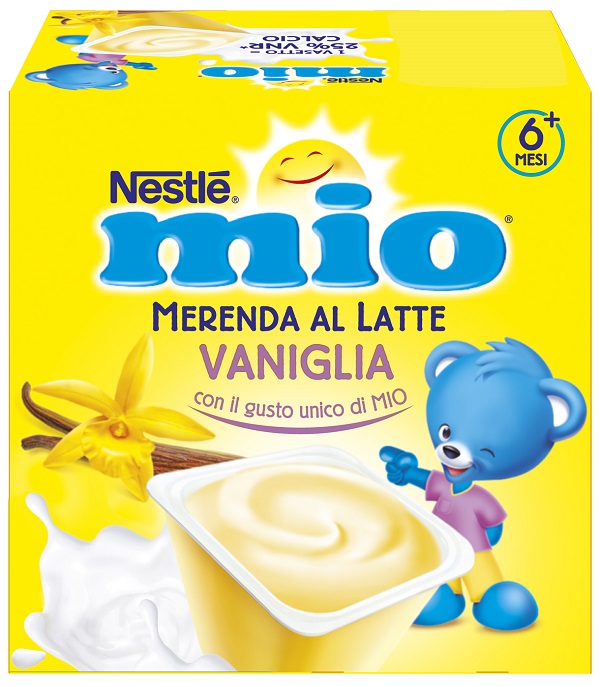 MIO MERENDA VANIGLIA 4 X 100 G - goldeneffe.it