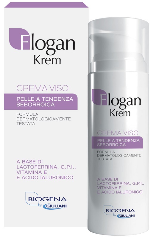 FLOGANKREM CREMA VISO PELLE TENDENZA SEBORROICA 50 ML - goldeneffe.it