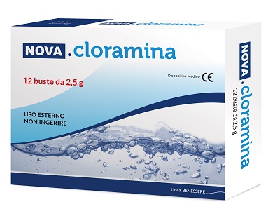 NOVA CLORAMINA 12 BUSTE 2,5 G - goldeneffe.it