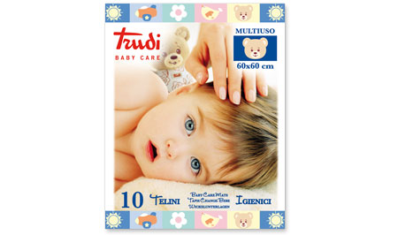 TRUDI BABY CARE TELINO 60 X 60 CM - goldeneffe.it