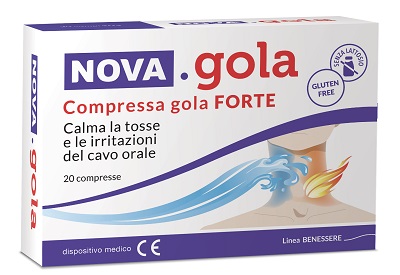 NOVA GOLA COMPRESSA GOLA FORTE 20 COMPRESSE - goldeneffe.it