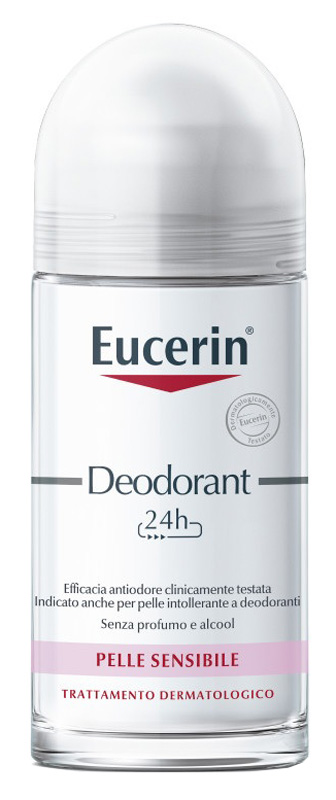 EUCERIN DEODORANTE ROLL-ON PELLI SENSIBILI 50 ML - goldeneffe.it