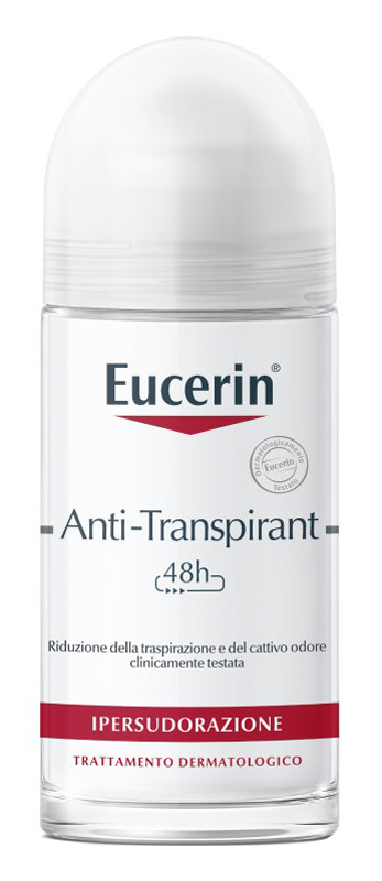 EUCERIN DEODORANTE ANTITRASPIRANT ROLL-ON 50 ML - goldeneffe.it