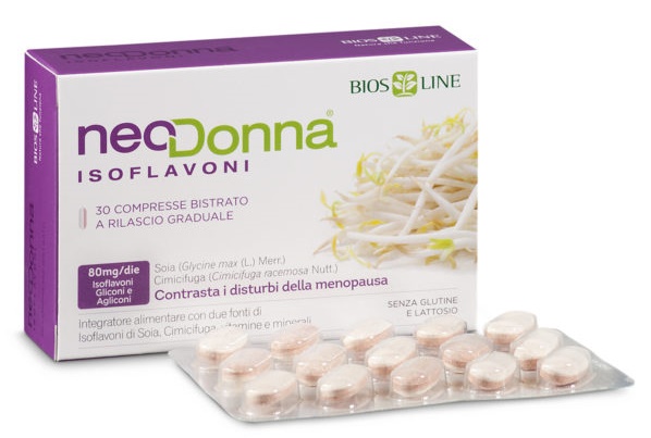 BIOSLINE NEODONNA ISOFLAVONI 60 COMPRESSE - goldeneffe.it