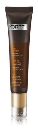 KORFF SUN SECRET CREMA SPF15 40 ML - goldeneffe.it
