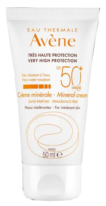EAU THERMALE AVENE SOLARE LATTE SCHERMO MINERALE SPF 50+ 100 ML - goldeneffe.it