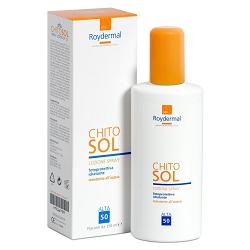 CHITOSOL LOZIONE SPRAY SOLARE FP 50 FLACONE 150 ML - goldeneffe.it