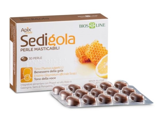 SEDIGOLA PERLE MASTICABILI 30 PERLE - goldeneffe.it