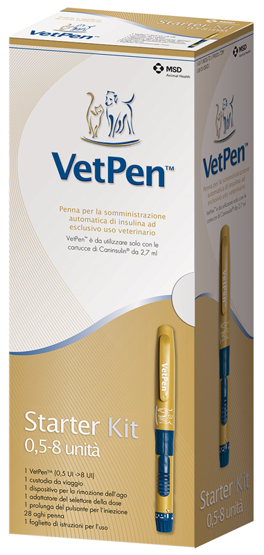 CANINSULIN VET PEN 8 UI STARTER KIT - goldeneffe.it