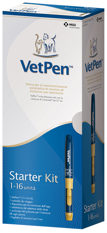 CANINSULIN VET PEN 16 UI STARTER KIT - goldeneffe.it