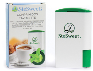 STESWEET STEVIA BIO 250 CONFETTI - goldeneffe.it
