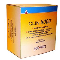 CLIN 4000 LASSATIVO 30 BUSTINE MONOUSO 10 G SENZA ZUCCHERO - goldeneffe.it