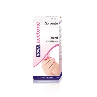 NOVA ACETONE SOLVENTE 50 ML 1 PEZZO - goldeneffe.it
