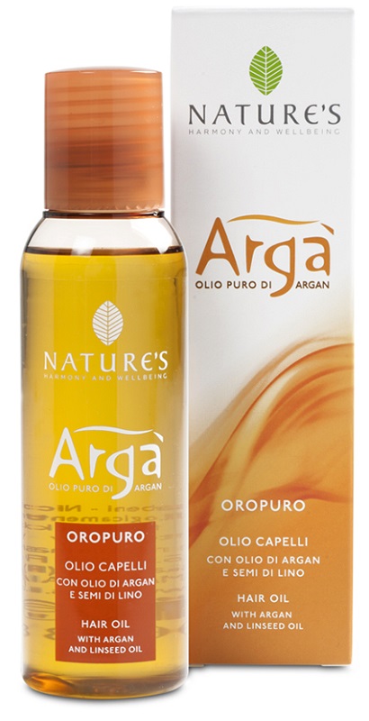 ARGA' OLIO CAPELLI 100 ML NATURE'S - goldeneffe.it