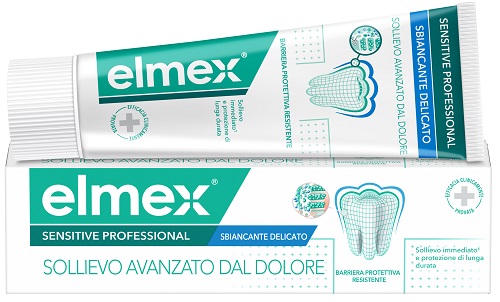 ELMEX SENSITIVE PROFESSIONAL WHITENING DENTIFRICIO 75 ML - goldeneffe.it