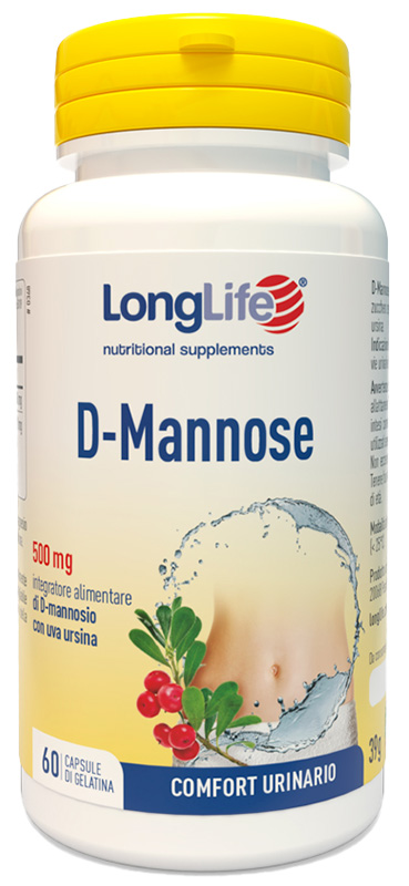 LONGLIFE D-MANNOSE 60 CAPSULE - goldeneffe.it