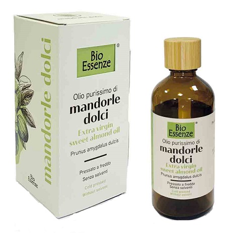 BIO ESSENZE OLIO PURISSIMO DI MANDORLE DOLCI 125 ML - goldeneffe.it
