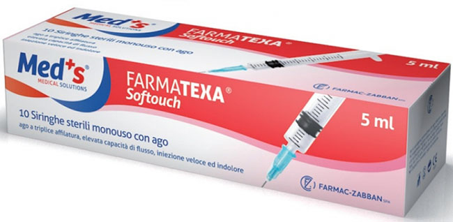 SIRINGA MEDS 5 ML 14 GAUGE 10 PEZZI - goldeneffe.it