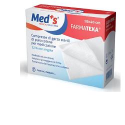 GARZA COMPRESSA MEDS FARMATEXA OCULARE 10 PEZZI - goldeneffe.it
