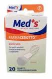 CEROTTO MEDS STRIP DELICATO TESSUTO NON TESSUTO MEDIO 20 PEZZI - goldeneffe.it