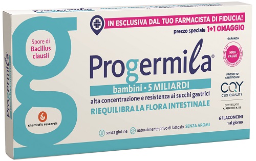 PROGERMILA BAMBINI 5 MILIARDI 6 FLACONCINI 10 ML - goldeneffe.it
