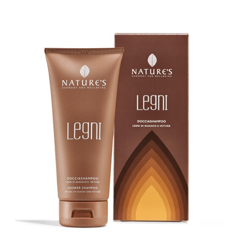 NATURE'S LEGNI DOCCIASHAMPOO UOMO 200 ML - goldeneffe.it