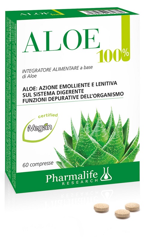 ALOE 100% 60 COMPRESSE - goldeneffe.it