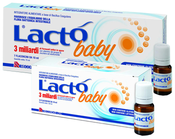 LACTO BABY 12 FLACONCINI 3 MILIARDI 10 ML - goldeneffe.it