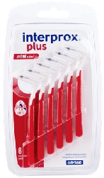 INTERPROX PLUS MINICONICO ROSSO 6 PEZZI - goldeneffe.it